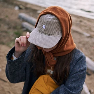 Кепка Carhartt WIP Harlem Cap Dark Wall/White