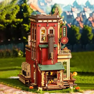 3D-пазл + музыкальная шкатулка Robotime Фабрика подарков мечты