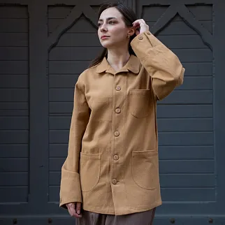 Рабочая рубашка Friend Function песок унисекс