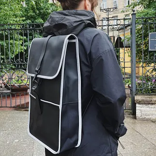 Рюкзак Rains Classic Black Reflective