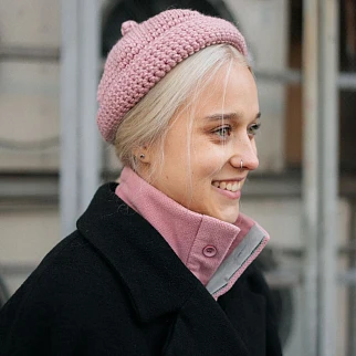 Шапка-докер Friend Function пудра