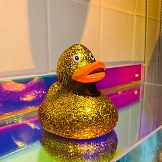 Утка Диско Золотая