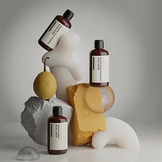 Молочко для тела с лимоном и розовым деревом Laboratorium