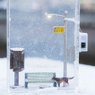 DIY Снежный бокс Friend Function слегка меланхоличный