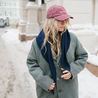 Косынка Friend Function шерстяная невидимый синий