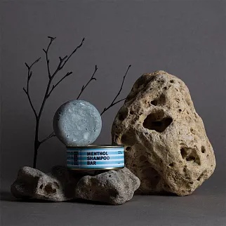 Твердый шампунь с ментолом Laboratorium