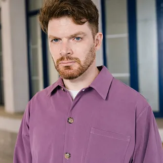 Рубашка Friend Function сиреневая 