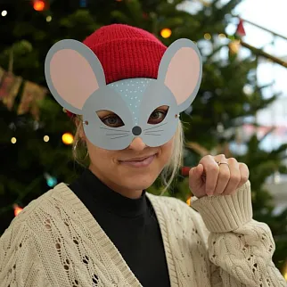 Новогодние маски с животными Подписные Издания