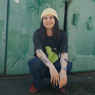 Шапка CHECK YA HEAD желтая 25225/197