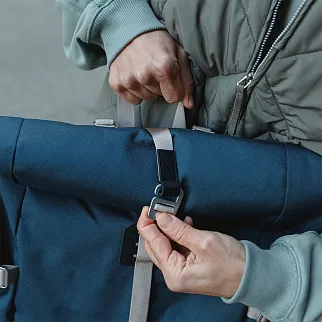 Рюкзак Sandqvist Bernt Multi Steel blue - Navy blue