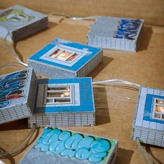 Гирлянда random - Панелька