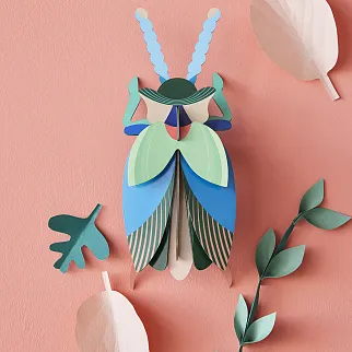 Интерьерный конструктор Studio ROOF Emerald Beetle