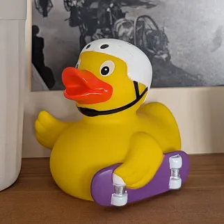 Утка Скейтбордист