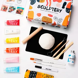 Набор глины для лепки SCULPTERY