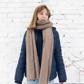 Шерстяной шарф Friend Function Верблюжачий