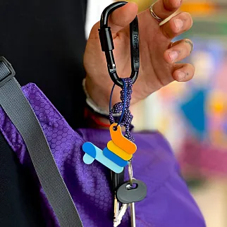 Брелок-обвес Две Ща Собака Friend Function