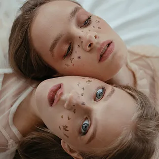 Временная татуировка - веснушки Fake Freckles: Botanica