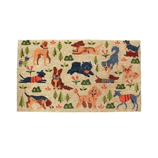 Придверный коврик с собаками REX