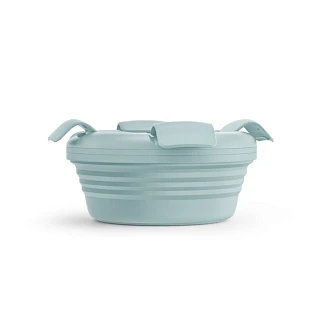 Складной ланч-бокс Stojo Bowl Aquamarine 1065 мл