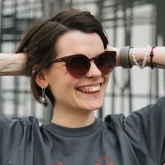 Очки Komono Lulu Rubyscale