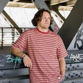 Футболка Меч BASIC STRIPES Rose/Wine