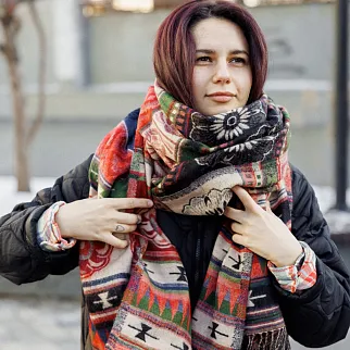 Непальский шарф Нагарджун