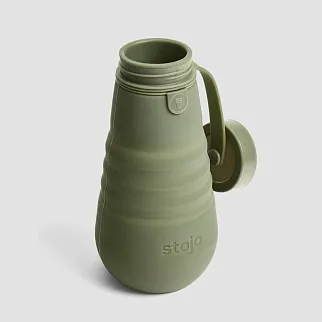 Складная бутылка Stojo Moss 592 мл
