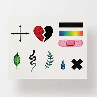 Временная татуировка Symbols & Signs