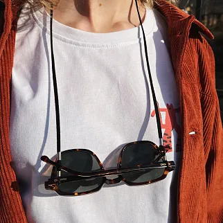 Цепочка для очков черная