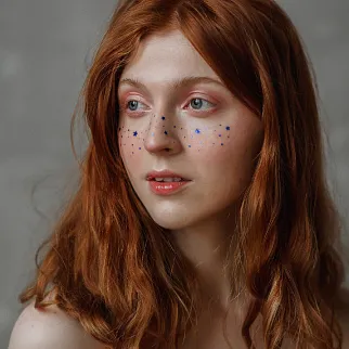 Временная татуировка - веснушки Fake Freckles: Party