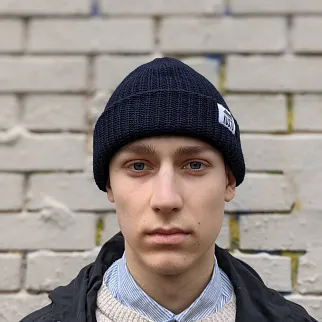 Шапка Kusto Heat SHORT синяя