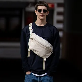 Сумка SHU большая бежевая