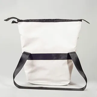 Шоппер Человек и Пароход x 99recycle красный