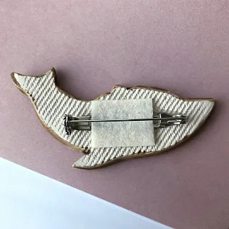 Брошь Partala Кит