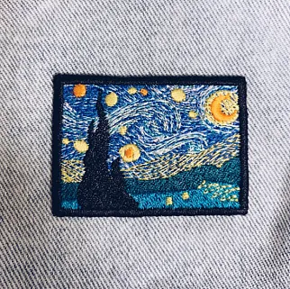 Нашивка на одежду Ван Гог