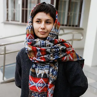 Непальский шарф Ламки Чуха