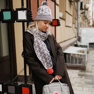 Шарф CHECK YA HEAD CTRL+C Цирк 