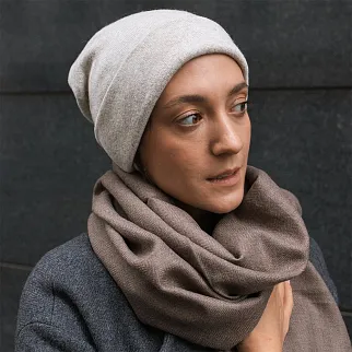 Шапка шерстяная Friend Function Топленое молоко