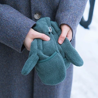 Варежки Меч FLEECE MITTENS Sea Green