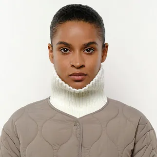 Снуд UNU вязаный молочный