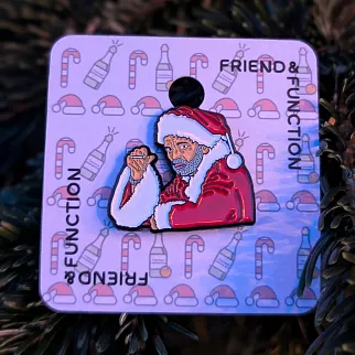 Значок Плохой Санта