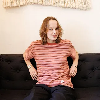 Футболка Меч BASIC STRIPES Rose/Wine