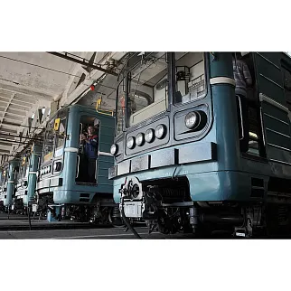 Экскурсия по метродепо Северное, Москва 14 октября