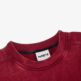 Свитшот Меч WASHED Crimson Red