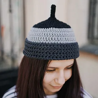 Шапка CHECK YA HEAD серая 25224/10