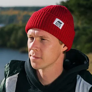 Шапка Kusto Heat красная