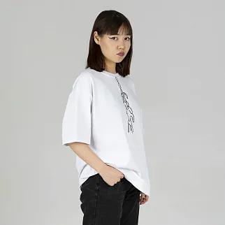 Футболка Barking Store Профицит мужская белая