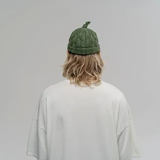 Шапка CHECK YA HEAD зеленая 25226/123