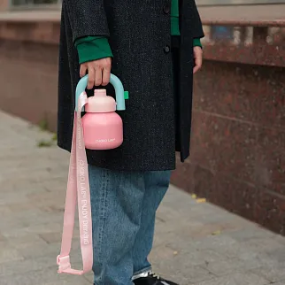 Термос Chako Lab Linlin Pot Raspberry 1000мл