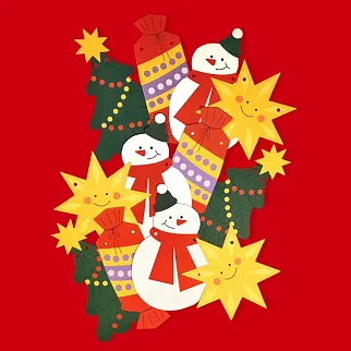 Гирлянда Подписные Издания «Новогоднее настроение»